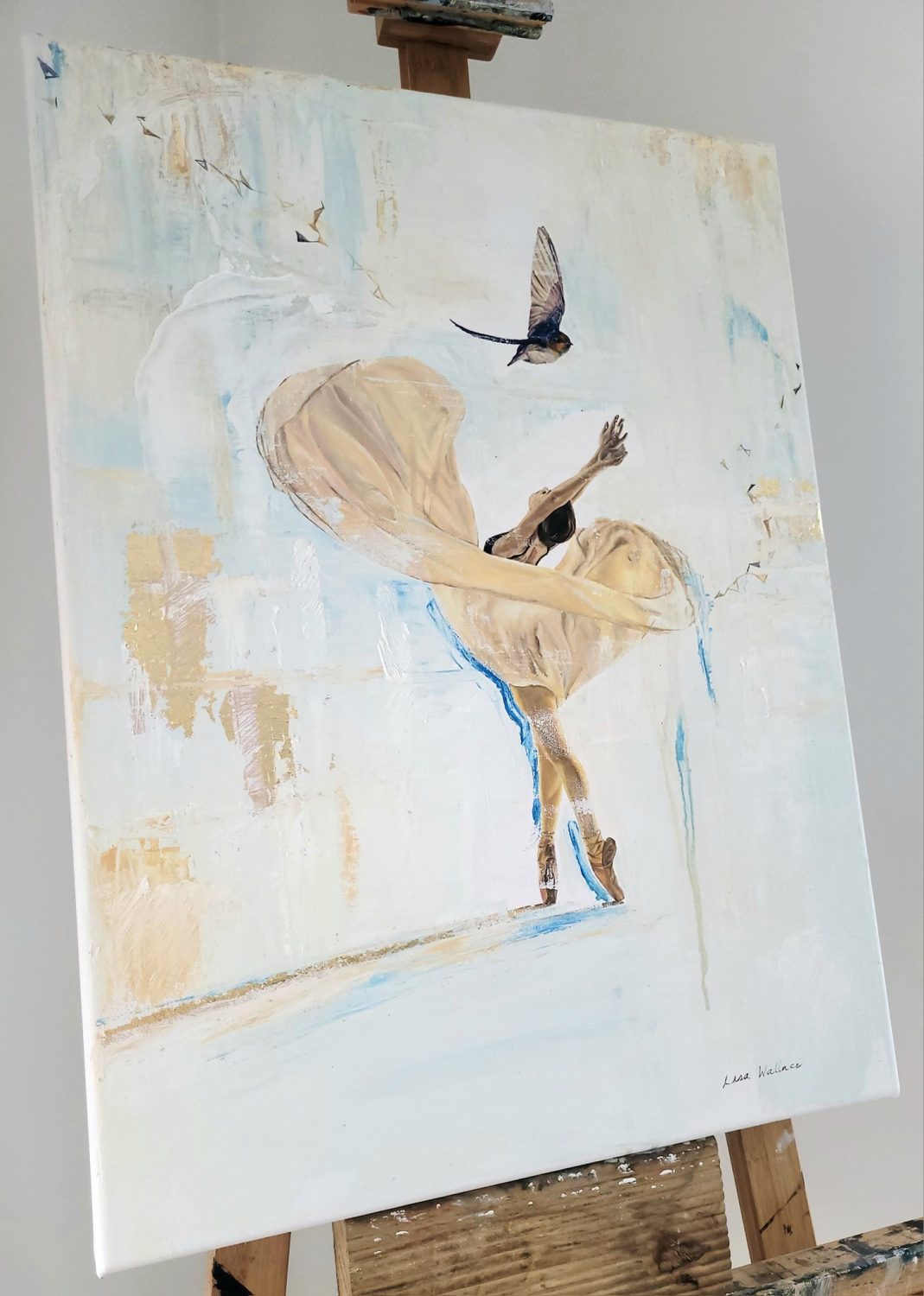 Bird and dancer