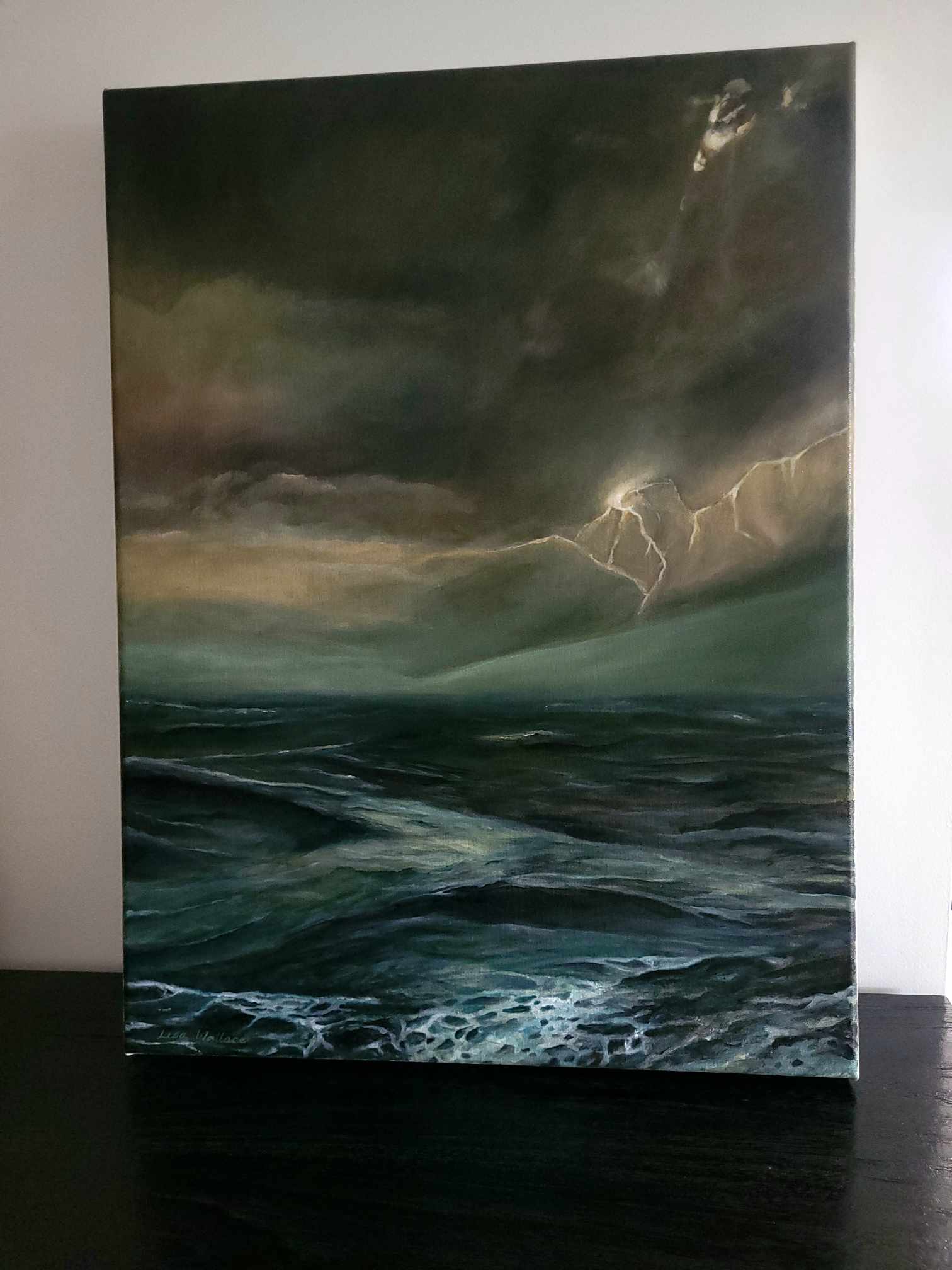 oil painting, painterly, moody