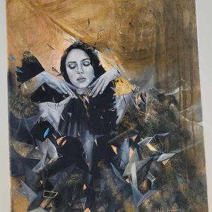 painting, emotion, mixed media, storytelling,