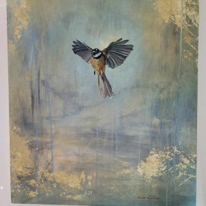 fantail, bird, New Zealand Artist,